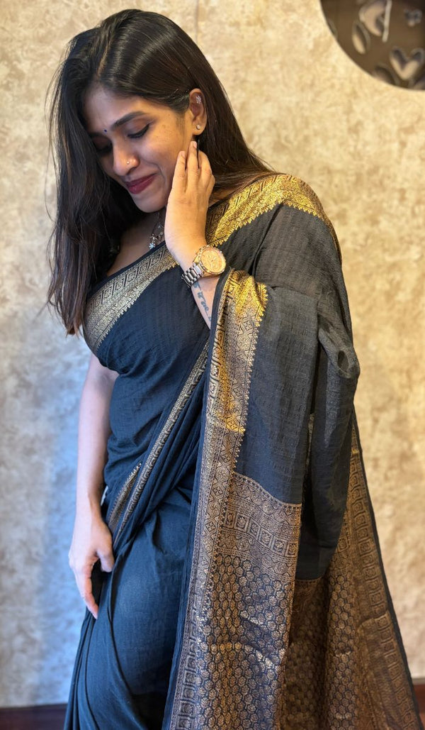 SEMI GEORGETTE SAREE 16072522
