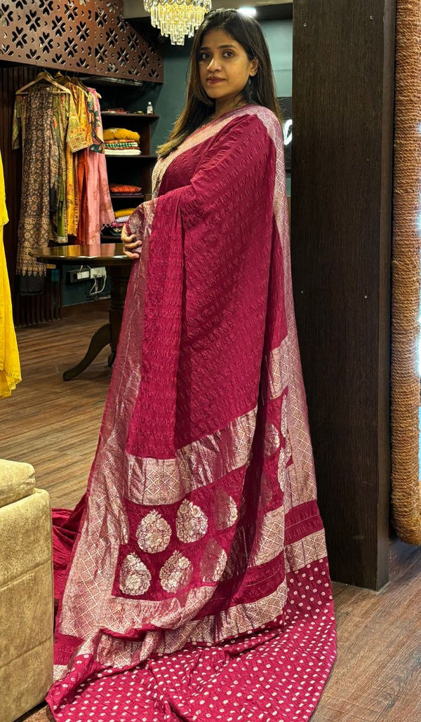 VISCOSE GEORGETTE SAREE 16072539