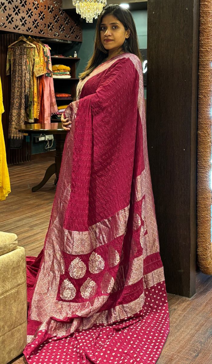 VISCOSE GEORGETTE SAREE 16072539