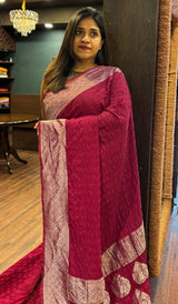 VISCOSE GEORGETTE SAREE 16072539