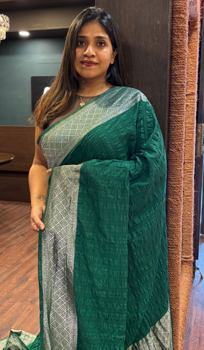 VISCOSE GEORGETTE SAREE 16072538