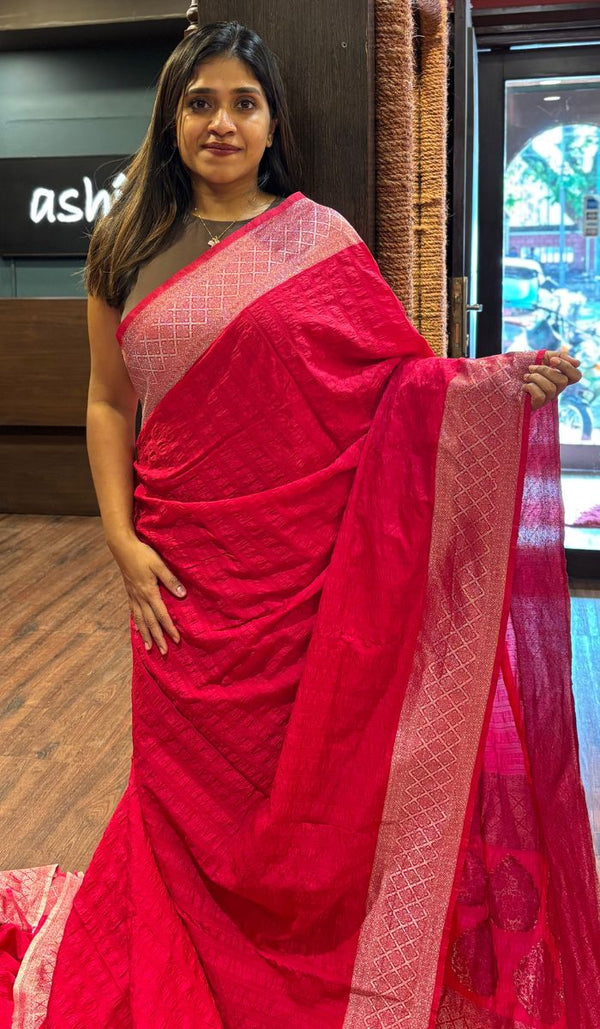 VISCOSE GEORGETTE SAREE 16072545