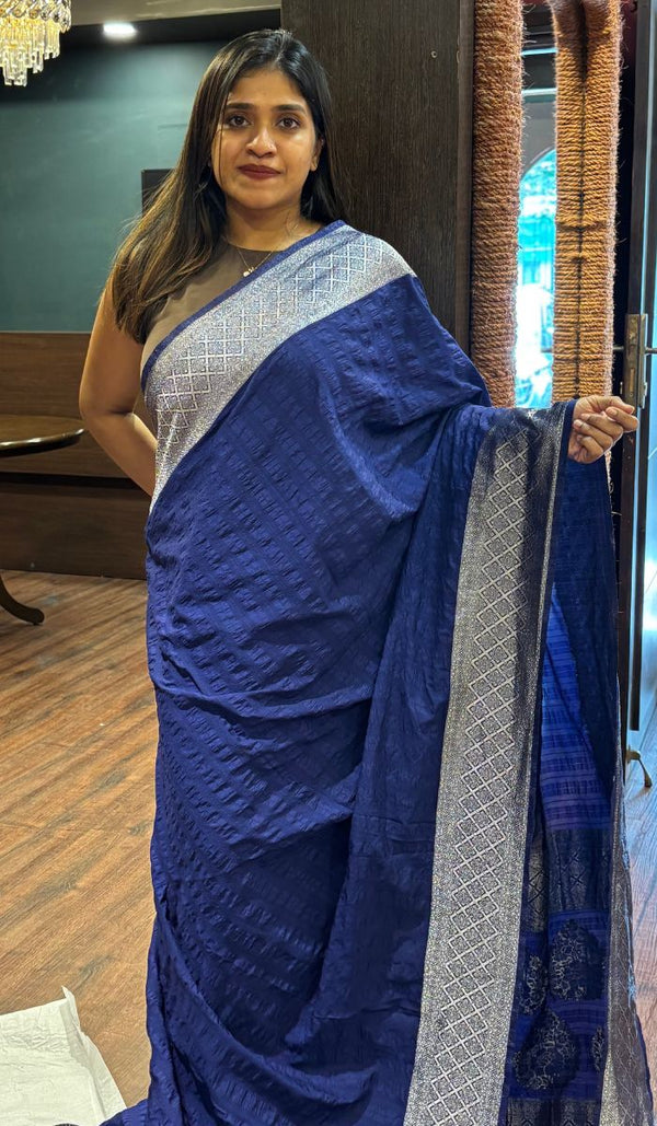 VISCOSE GEORGETTE SAREE 16072540