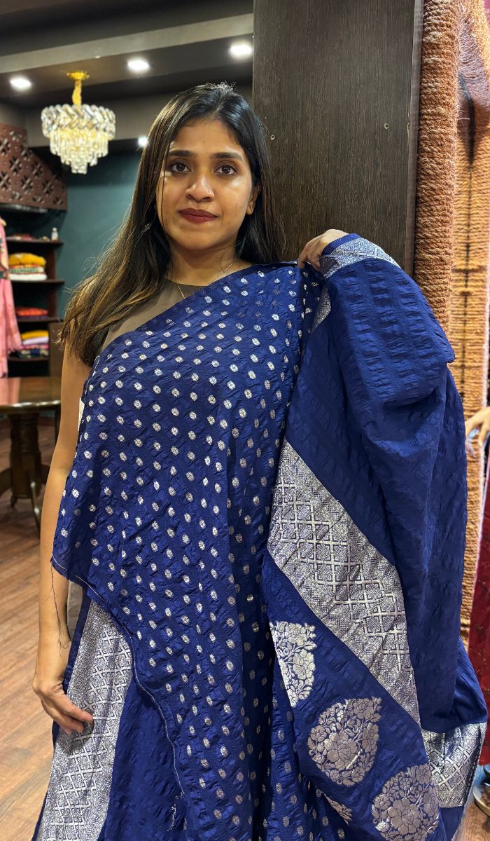 VISCOSE GEORGETTE SAREE 16072540