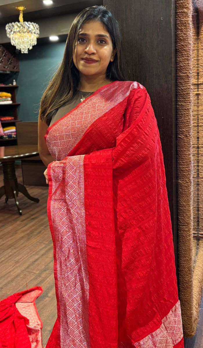 VISCOSE GEORGETTE SAREE 16072542