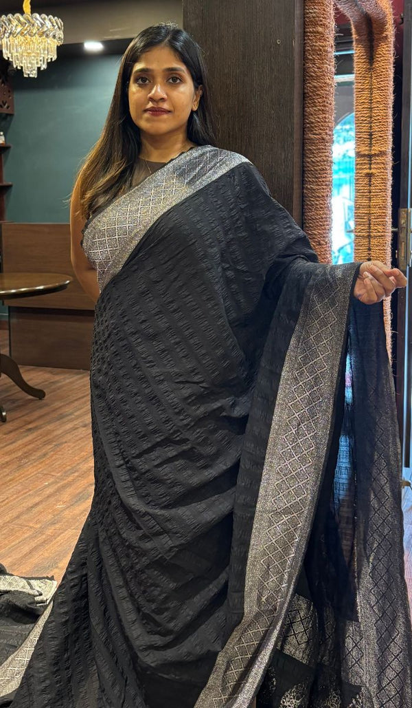 VISCOSE GEORGETTE SAREE 16072537