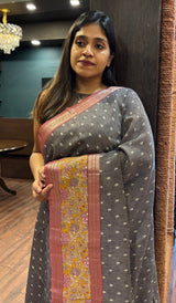SEMI RAW SILK SAREE 160725123