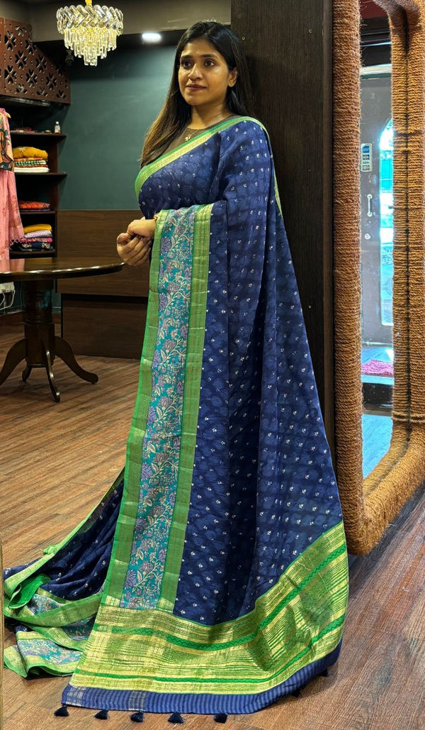 SEMI RAW SILK SAREE 160725121