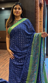 SEMI RAW SILK SAREE 160725121