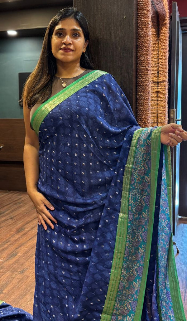 SEMI RAW SILK SAREE 160725121