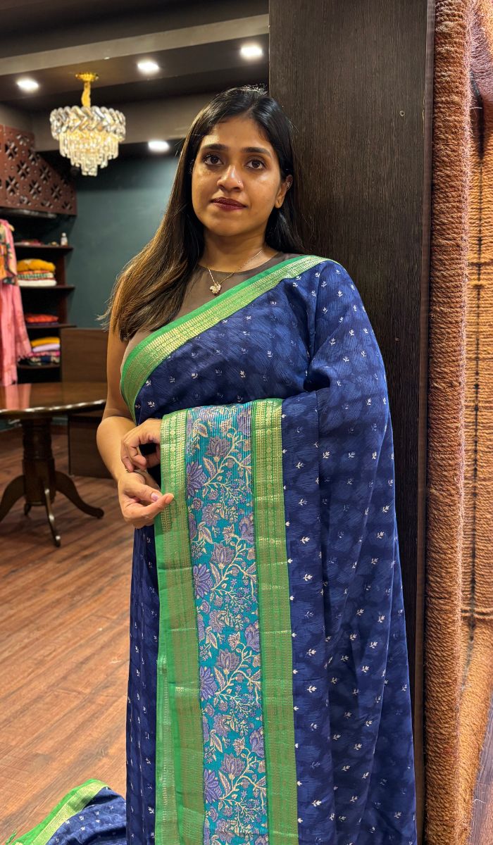 SEMI RAW SILK SAREE 160725121