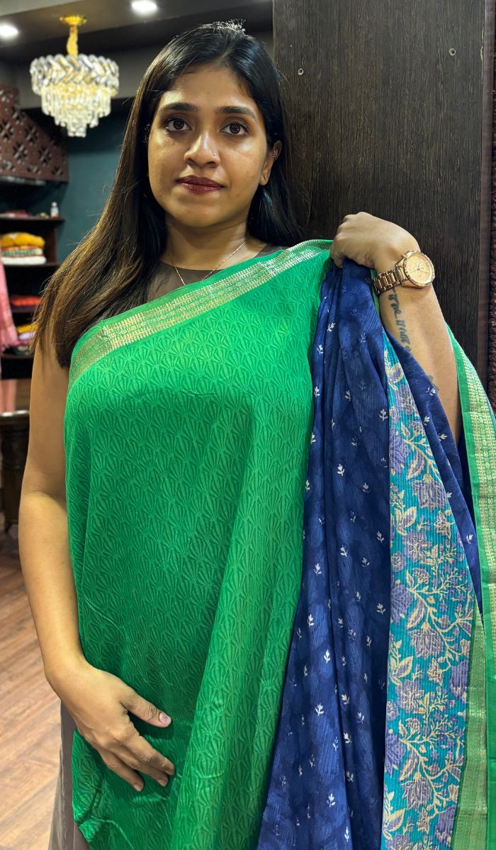SEMI RAW SILK SAREE 160725121