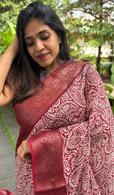 CHANDERI SAREE 01092511
