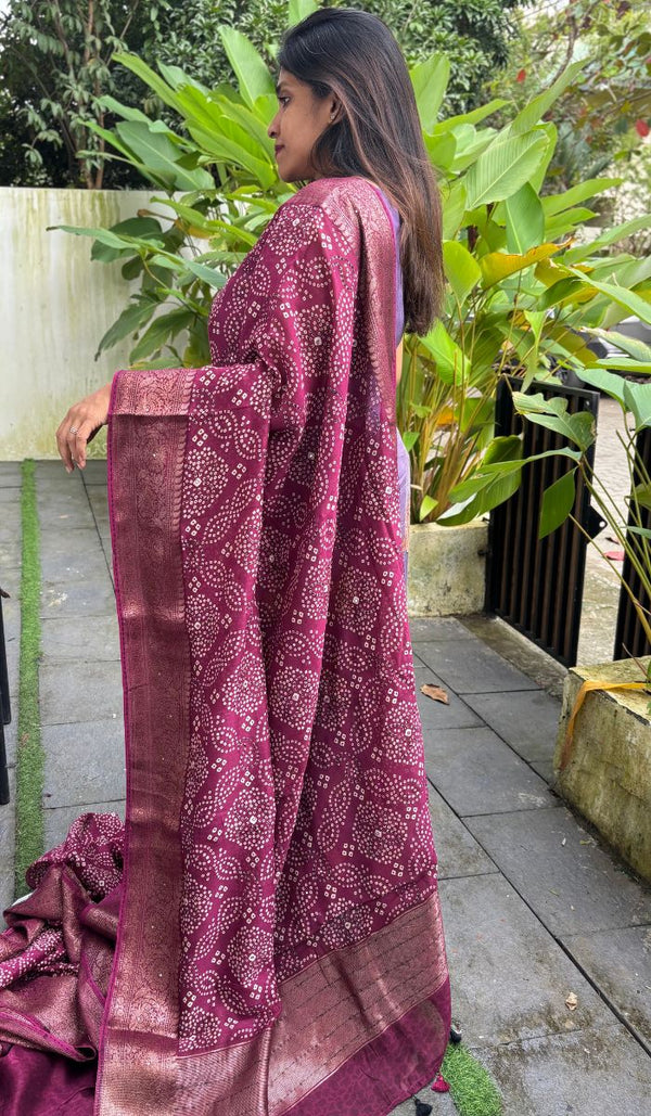 CHANDERI SAREE 0109258