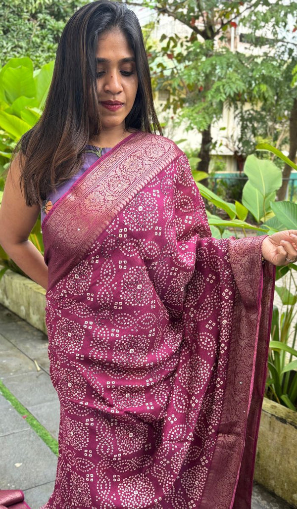 CHANDERI SAREE 0109258