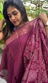 CHANDERI SAREE 0109258