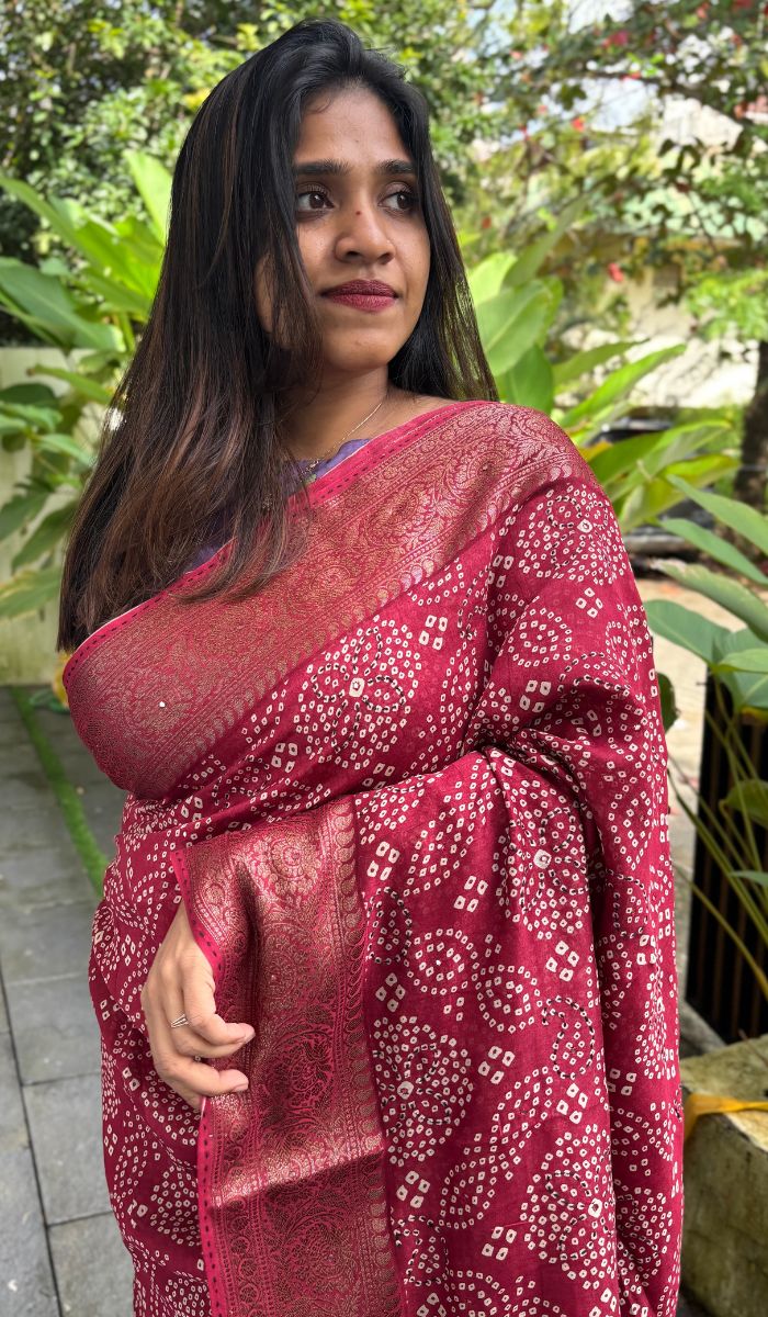CHANDERI SAREE 0109257