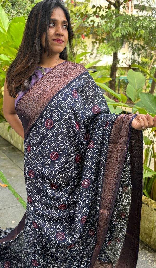 CHANDERI SAREE 0109256