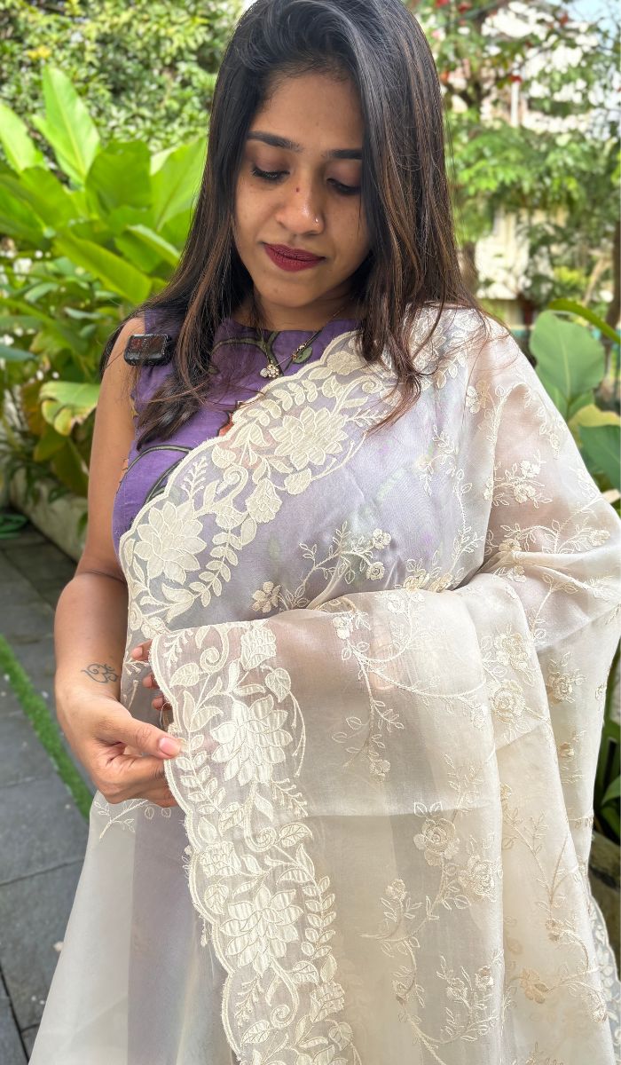 ORGANZA SAREE 2908253