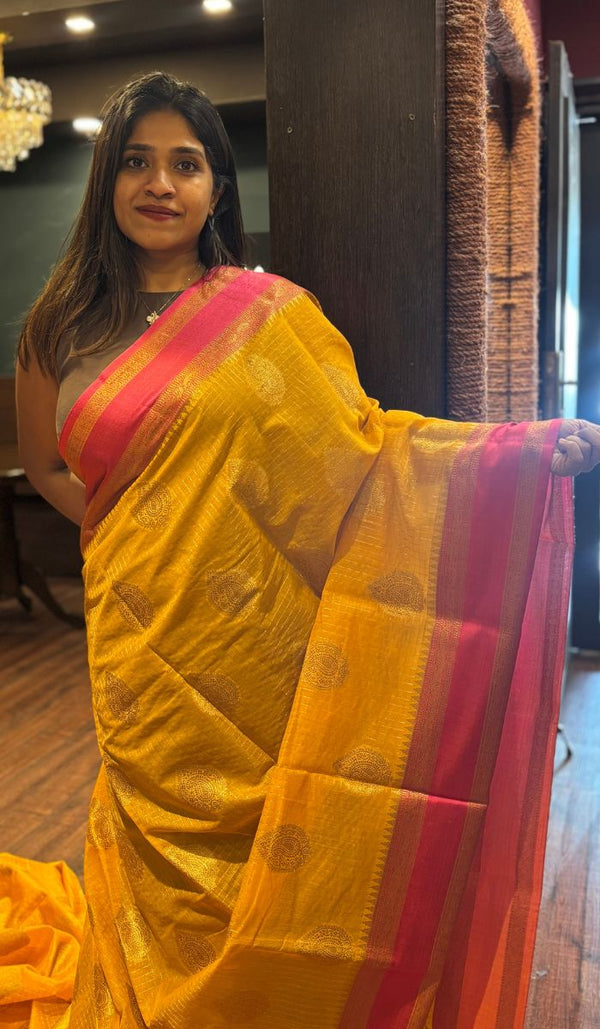 SEMI TUSSAR SAREE 010925114