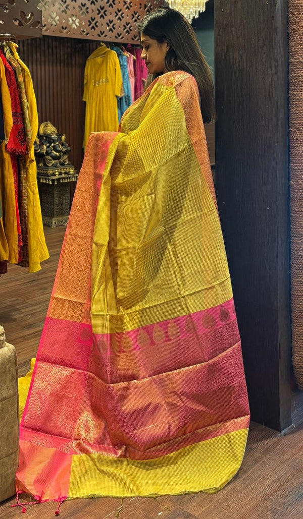 CHANDERI SILK SAREE 010925104
