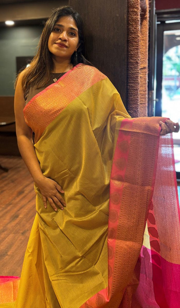 CHANDERI SILK SAREE 010925104