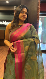 SEMI TUSSAR SAREE 010925112