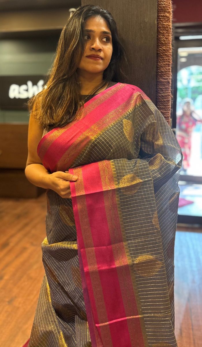SEMI TUSSAR SAREE 010925113