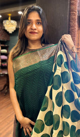 CHANDERI SILK SAREE 01092582