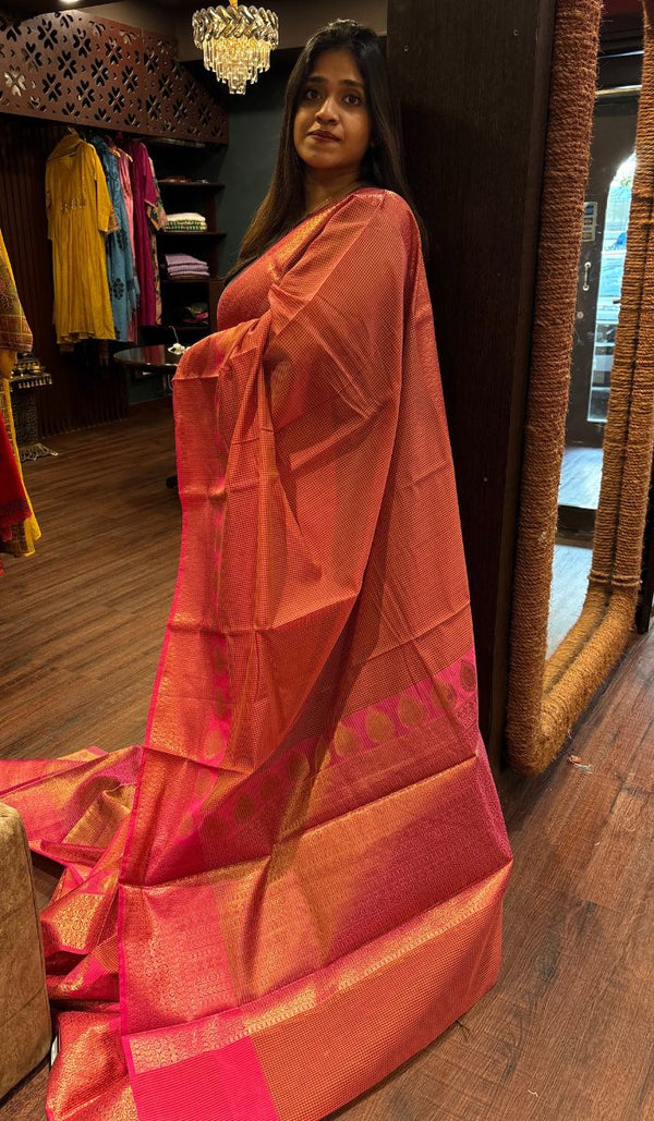 CHANDERI SILK SAREE 010925103