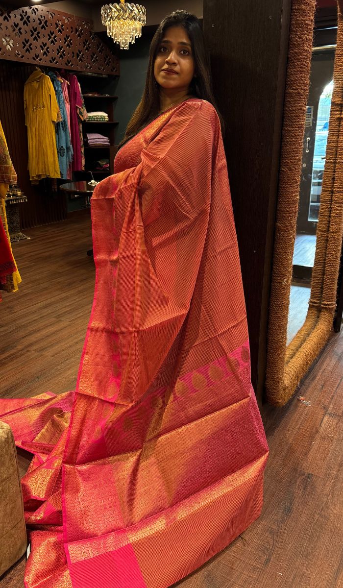 CHANDERI SILK SAREE 010925103