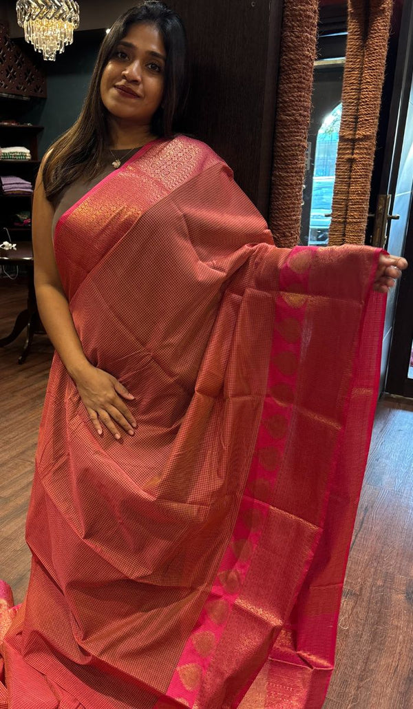 CHANDERI SILK SAREE 010925103