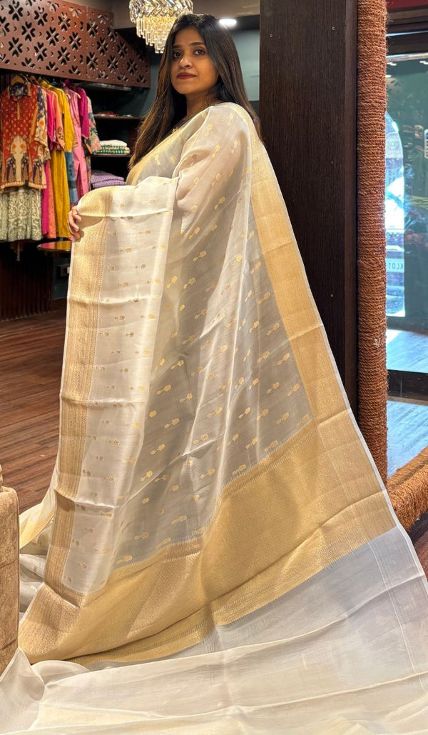 KORA ORGANZA SAREE 0809252