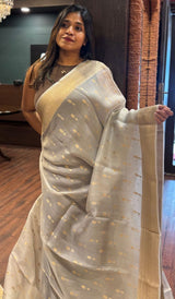 KORA ORGANZA SAREE 0809252
