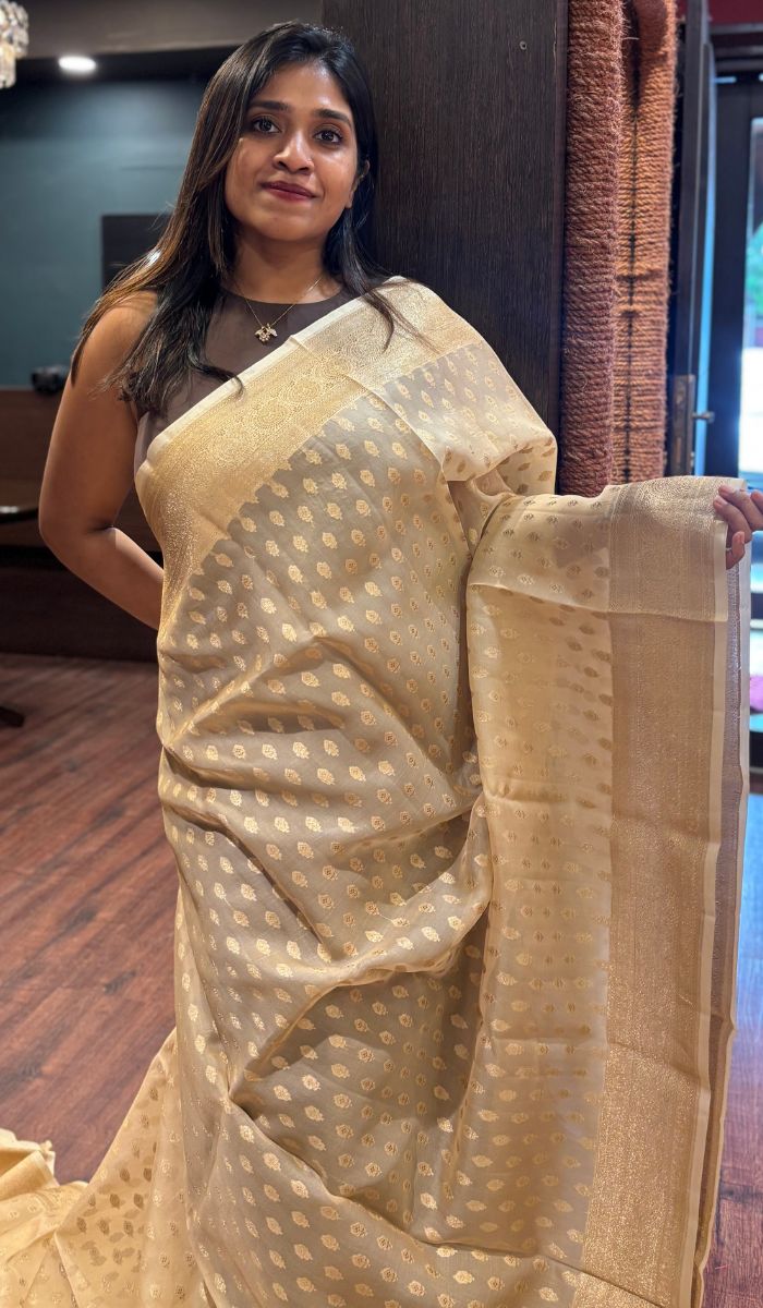 KORA ORGANZA SAREE 0809251