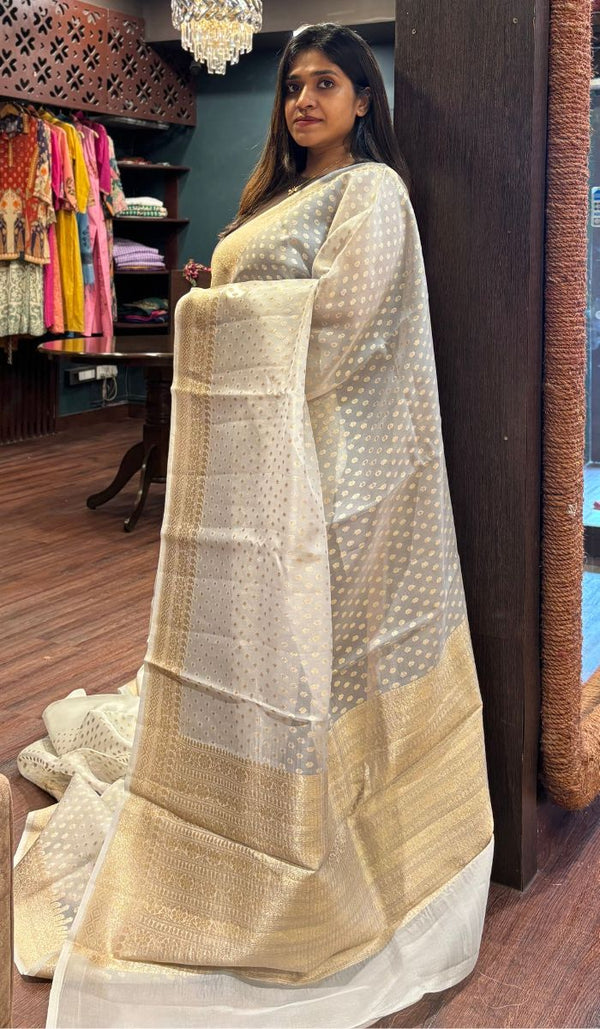 KORA ORGANZA SAREE 0809254