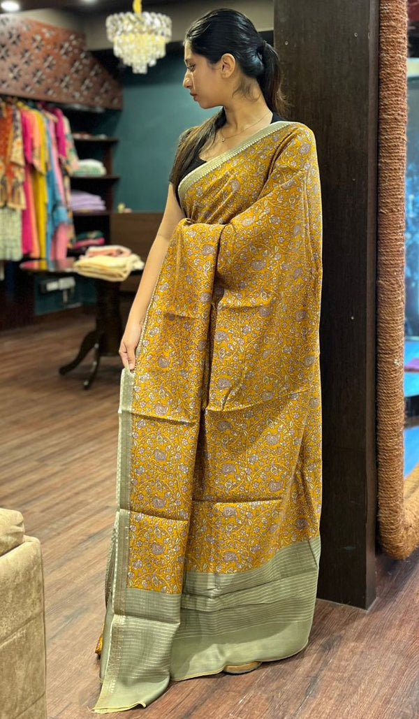 CHANDERI SAREE 11092553