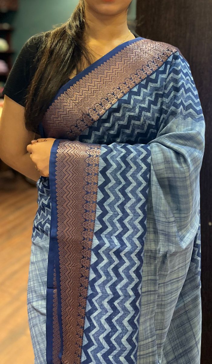 CHANDERI SAREE 11092548