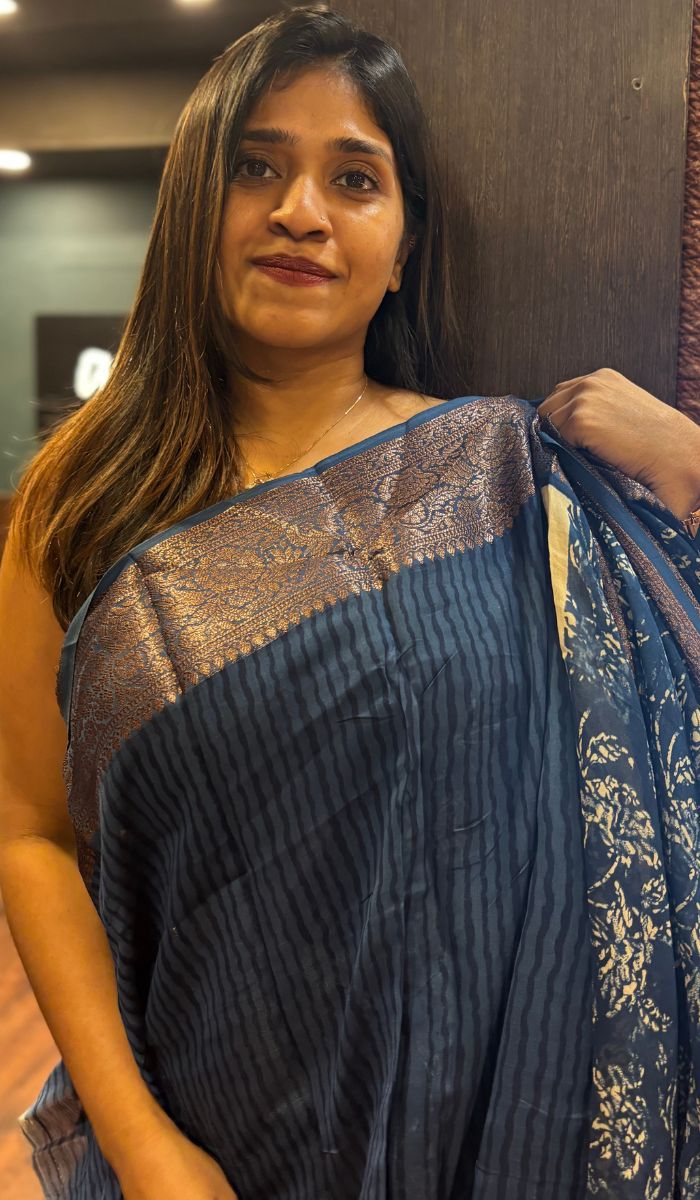 CHANDERI SAREE 12092513