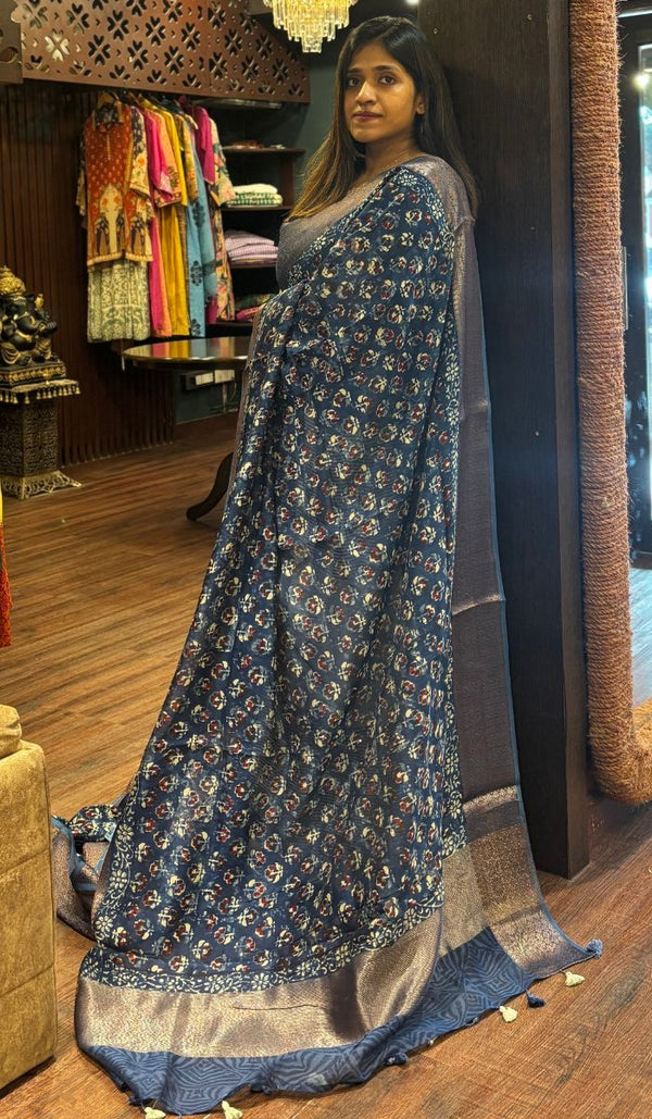 CHANDERI SAREE 12092511