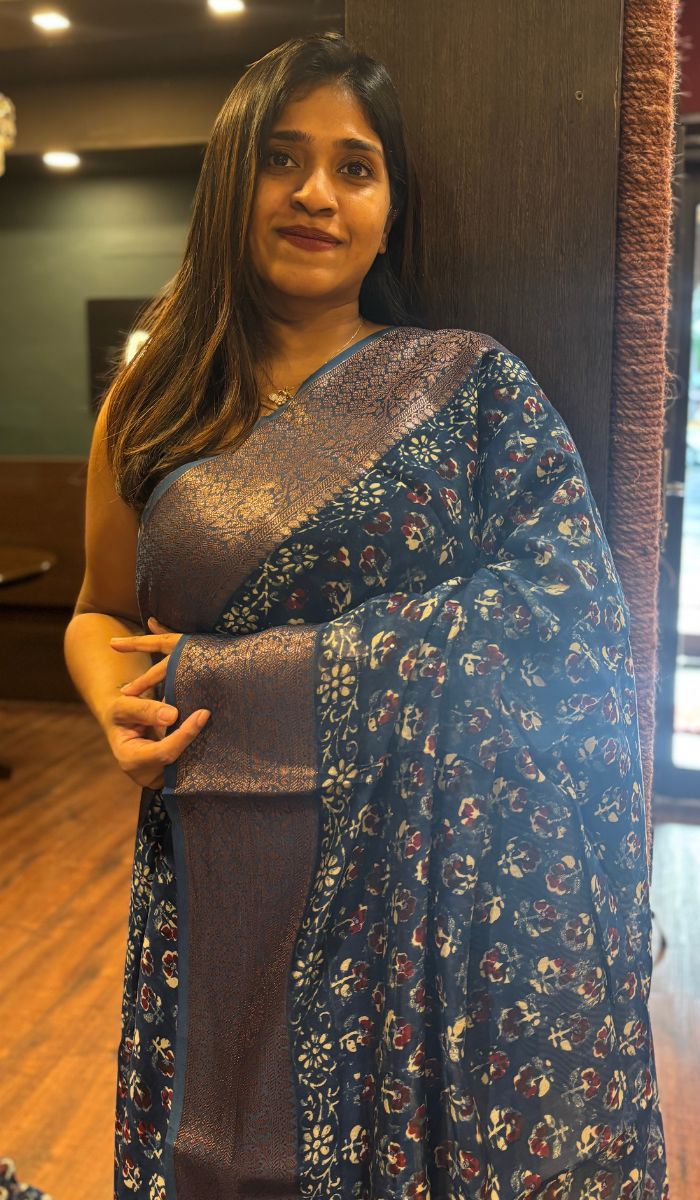 CHANDERI SAREE 12092511