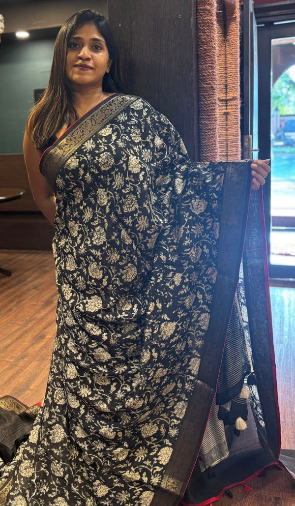 CHANDERI SAREE 24052533