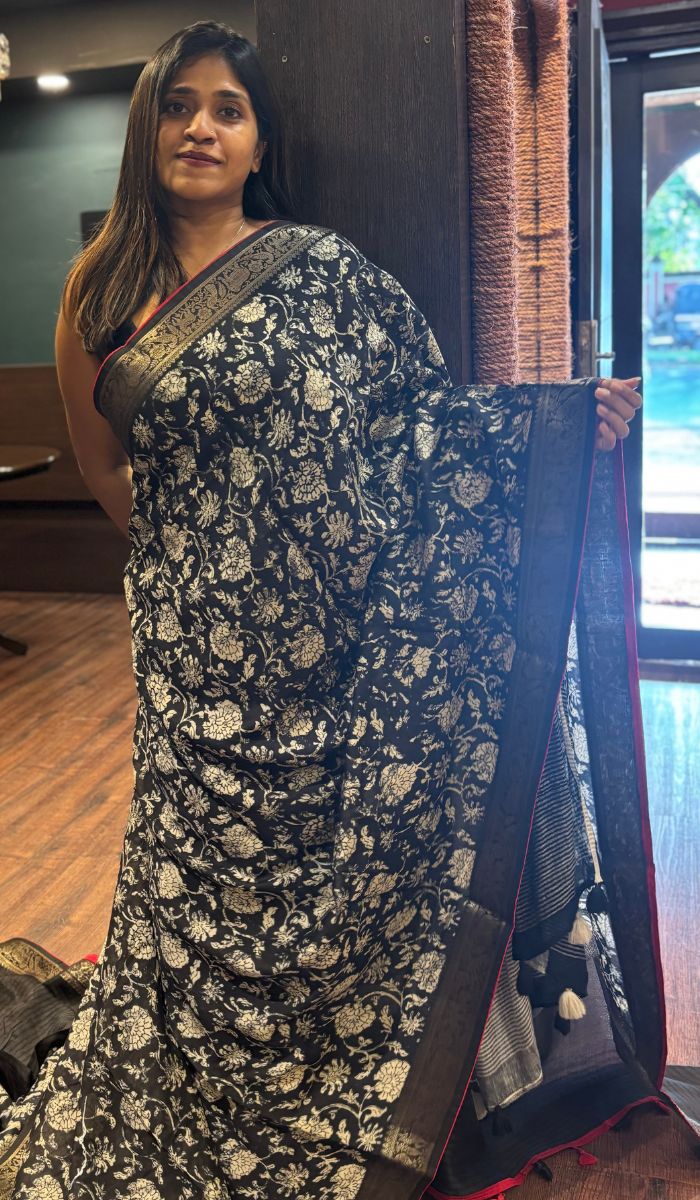 CHANDERI SAREE 24052533