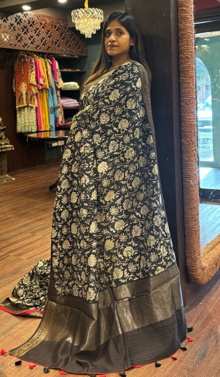 CHANDERI SAREE 24052533