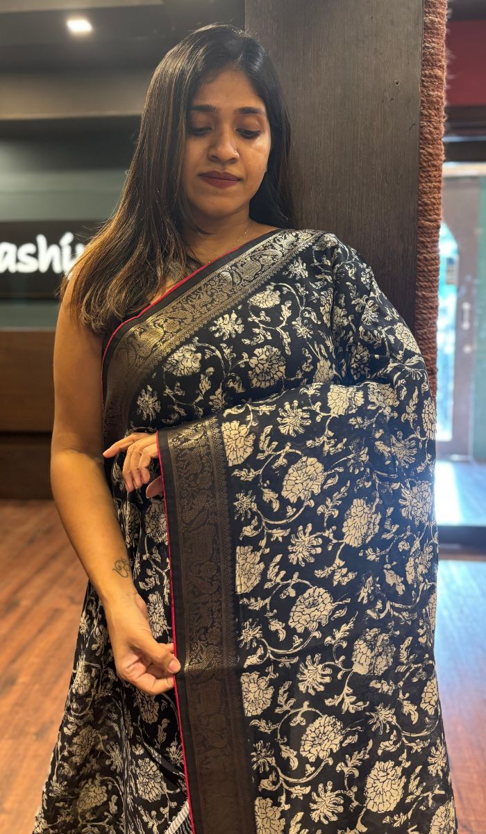 CHANDERI SAREE 24052533