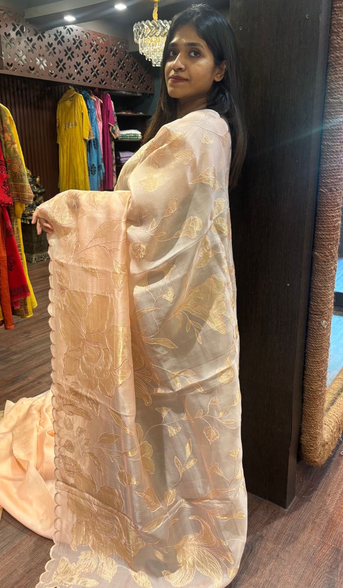 ORGANZA SAREE 01092513