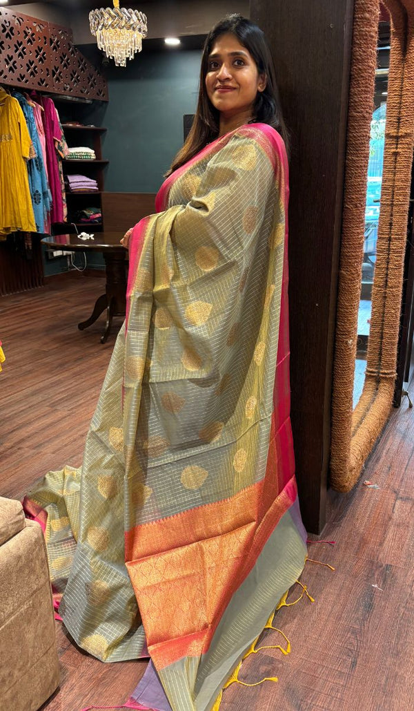 SEMI TUSSAR SAREE 010925113