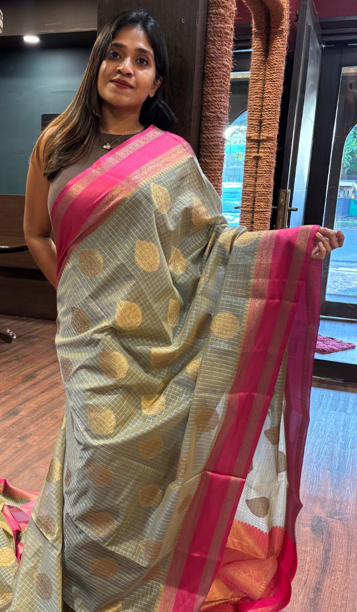 SEMI TUSSAR SAREE 010925113