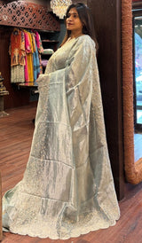 ORGANZA SAREE 12092531