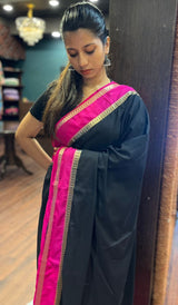 SEMI CREPE SAREE 1309253
